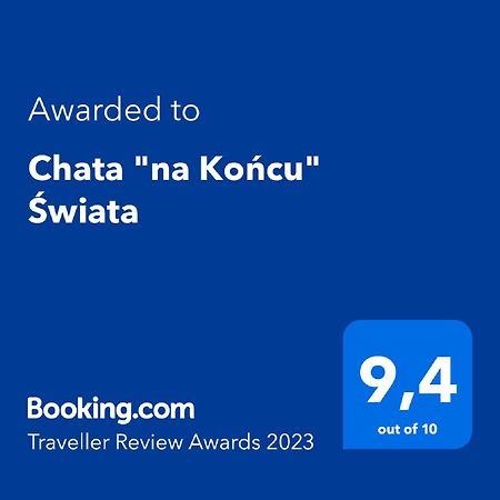 Chata "Na Koncu" Swiata Slopnice Extérieur photo